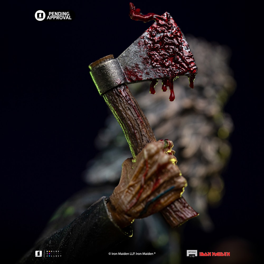 Iron Maiden Eddie (50th Anniversary) 1:10 Scale Statue  (Prototype Shown) View 4