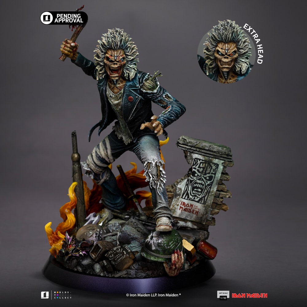 Eddie (50th Anniversary) 1:10 Art Scale Statue by Iron Studios