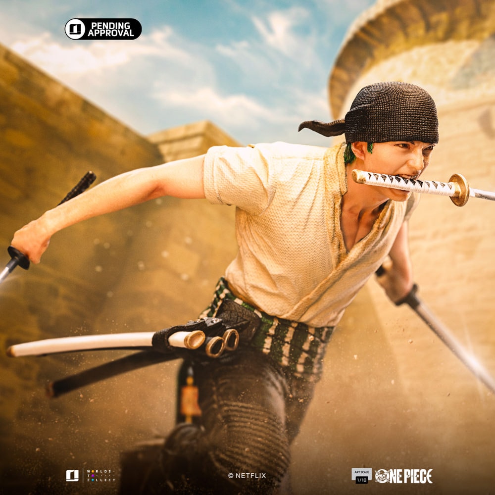 Zoro 1:10 Art Scale Statue by Iron Studios | Sideshow