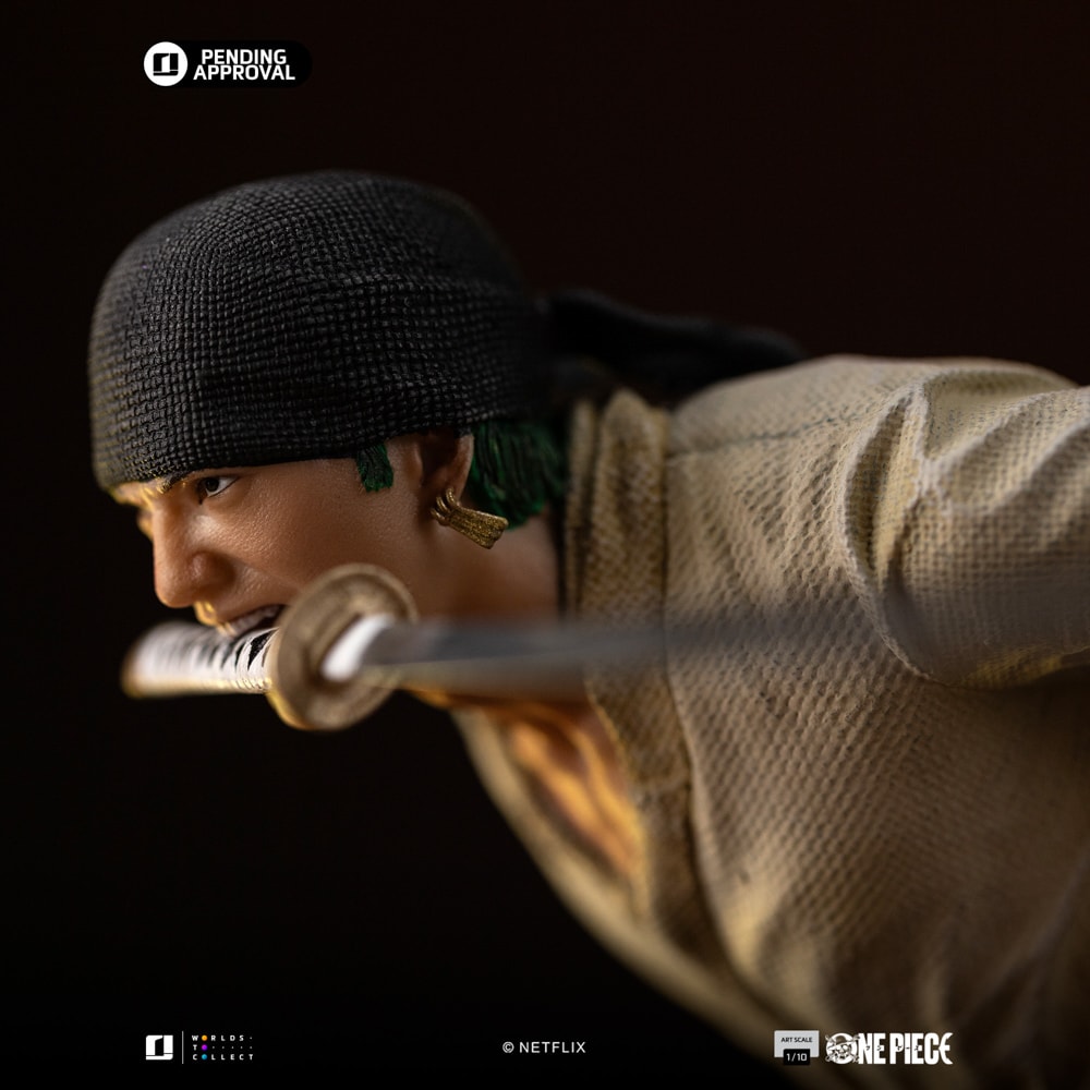 One Piece Zoro 1:10 Scale Statue  (Prototype Shown) View 4