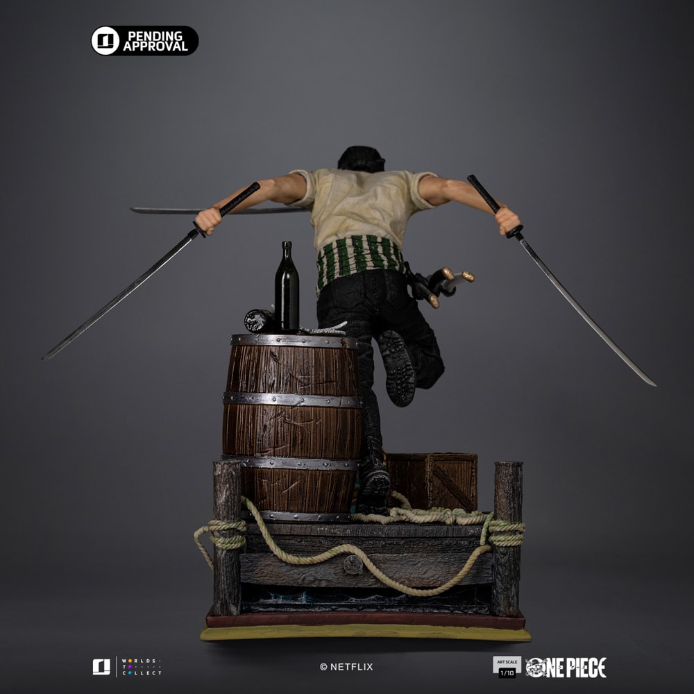 One Piece Zoro 1:10 Scale Statue  (Prototype Shown) View 12