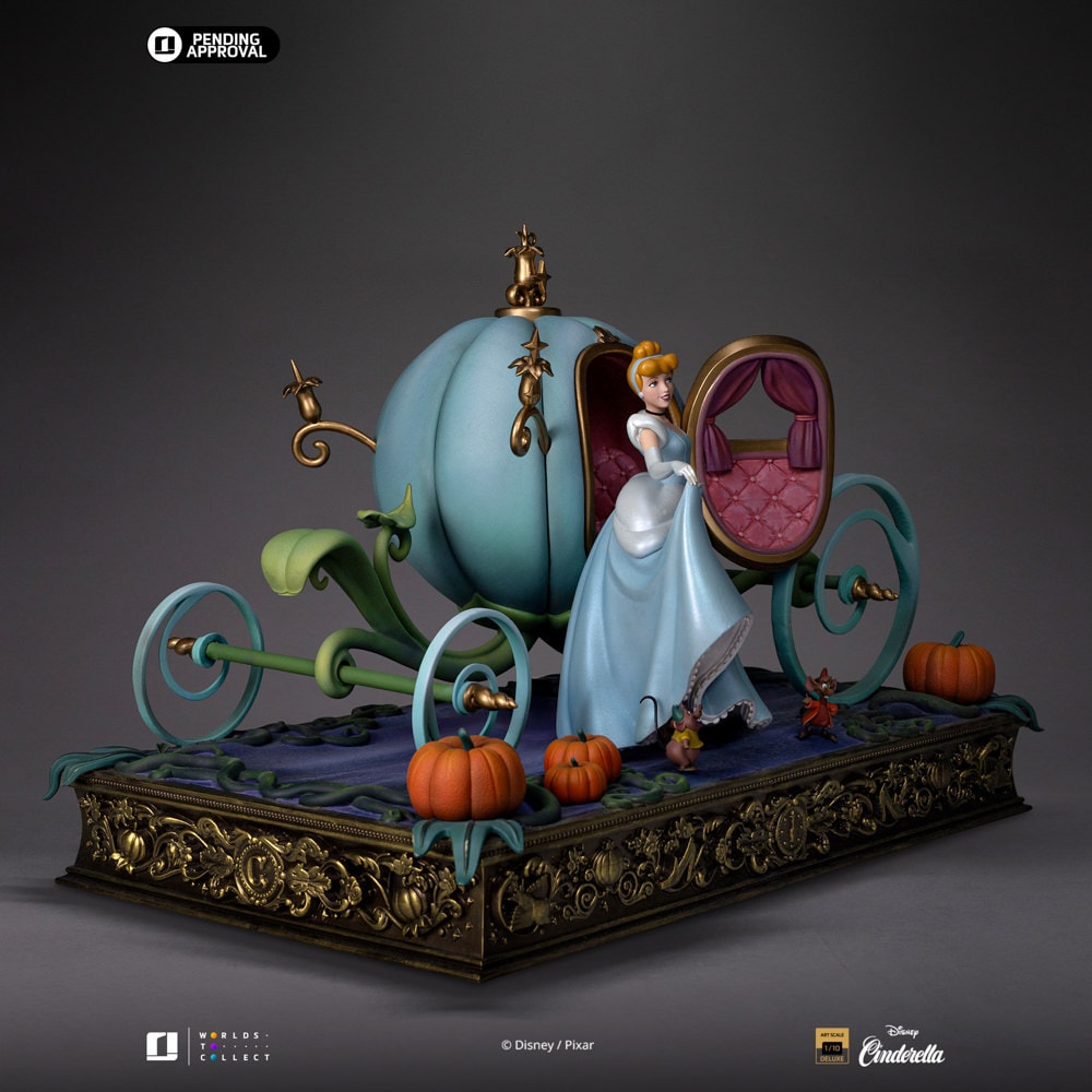 Disney Cinderella Deluxe 1:10 Scale Statue  (Prototype Shown) View 13