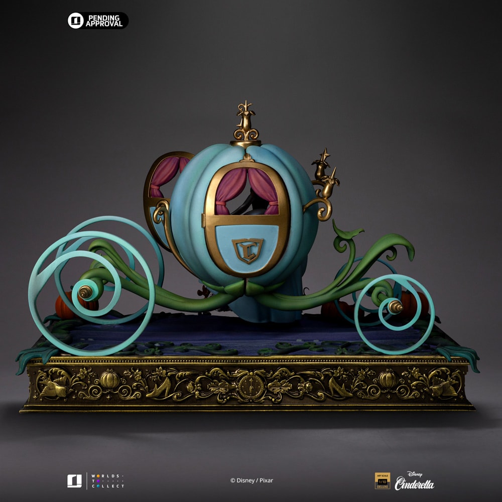 Disney Cinderella Deluxe 1:10 Scale Statue  (Prototype Shown) View 14