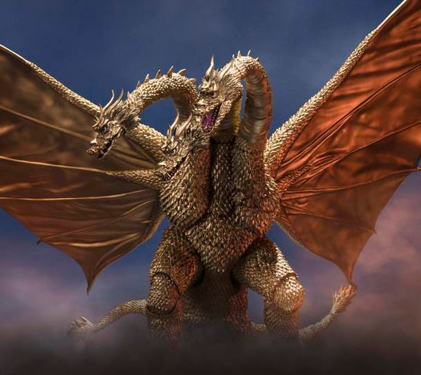 KING GHIDORAH [1972] Action Figure by Tamashii Nations | Sideshow
