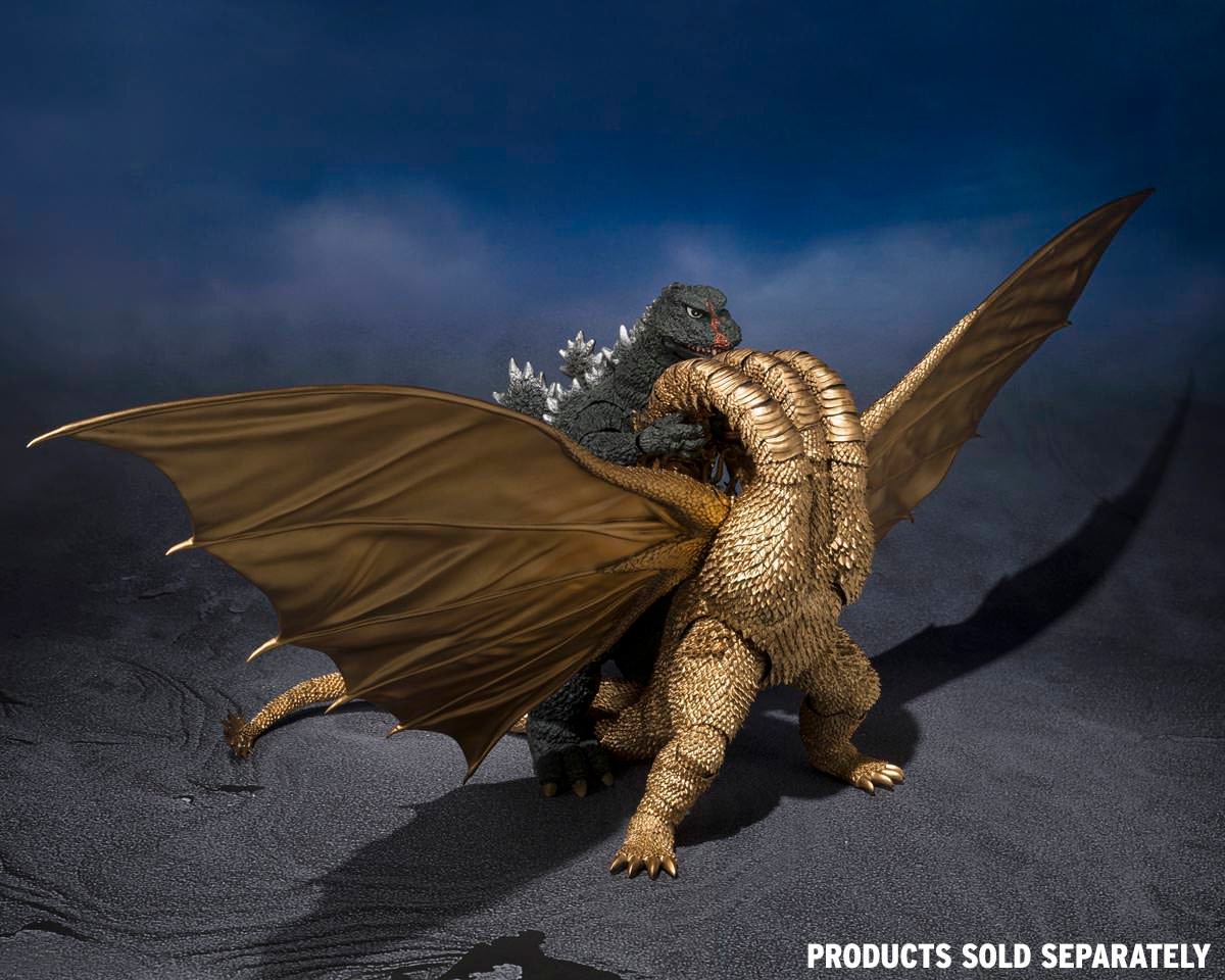 Godzilla King Ghidorah (1972) Action Figure  (Prototype Shown) View 8