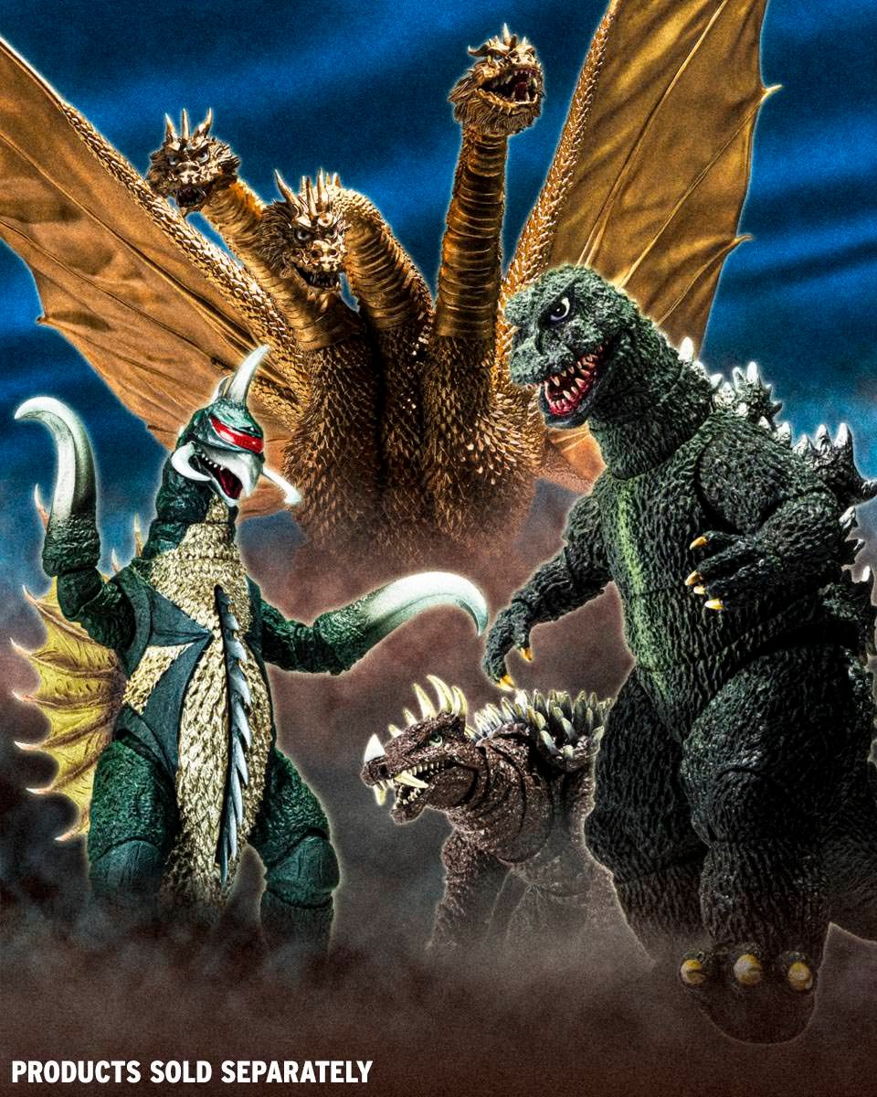 Godzilla King Ghidorah (1972) Action Figure  (Prototype Shown) View 9