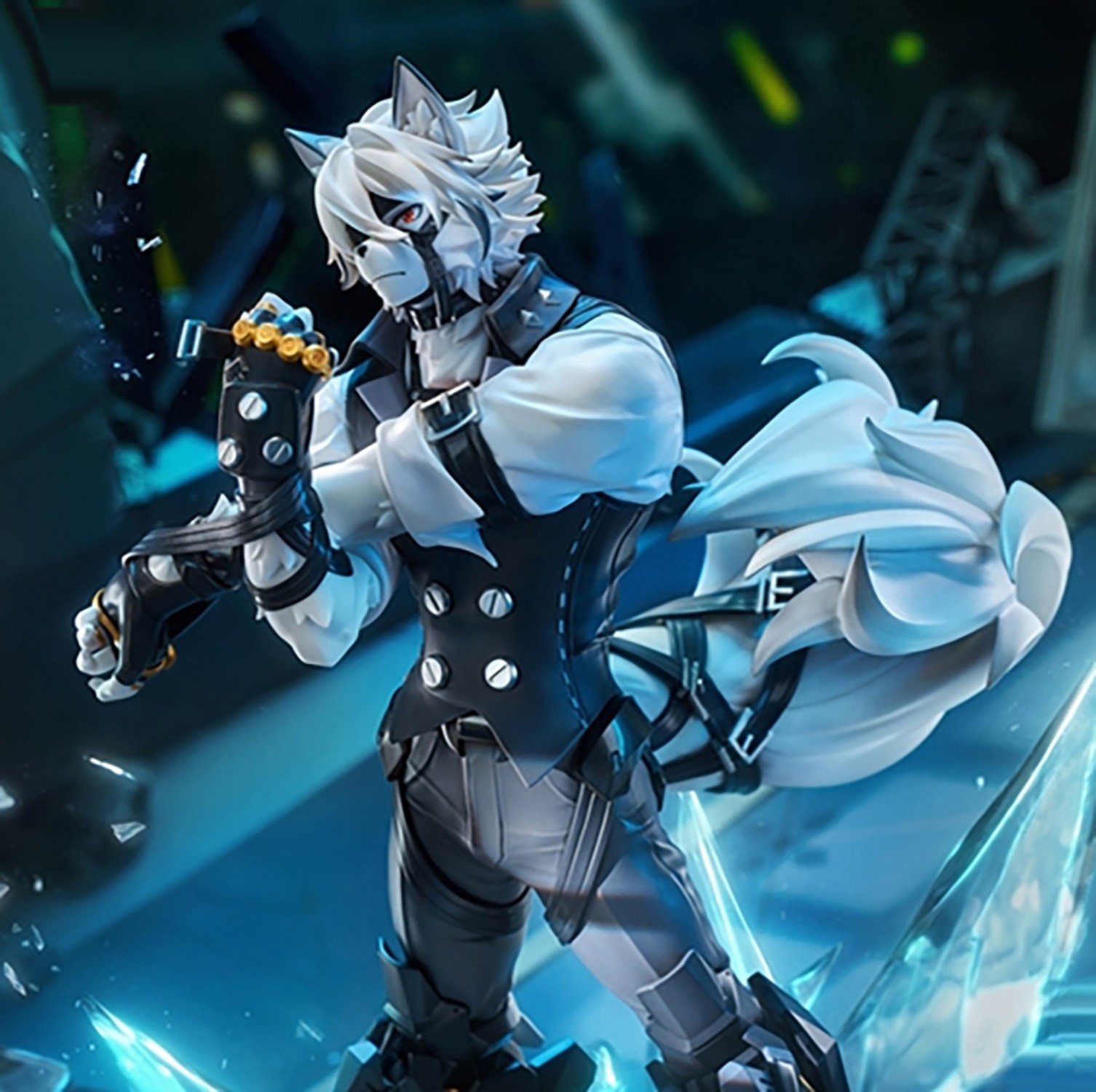 Zenless Zone Zero Von Lycaon Collectible Figure  (Prototype Shown) View 3