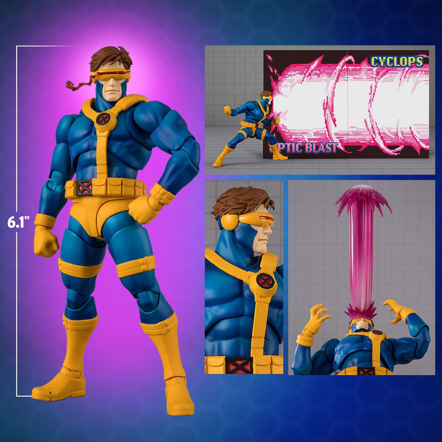 アメコミ SHFiguarts CYCLOPS GAMERVERSE Amazon.com: TAMASHII NATIONS - X-Men - Cyclops (GAMERVERSE) S.H.