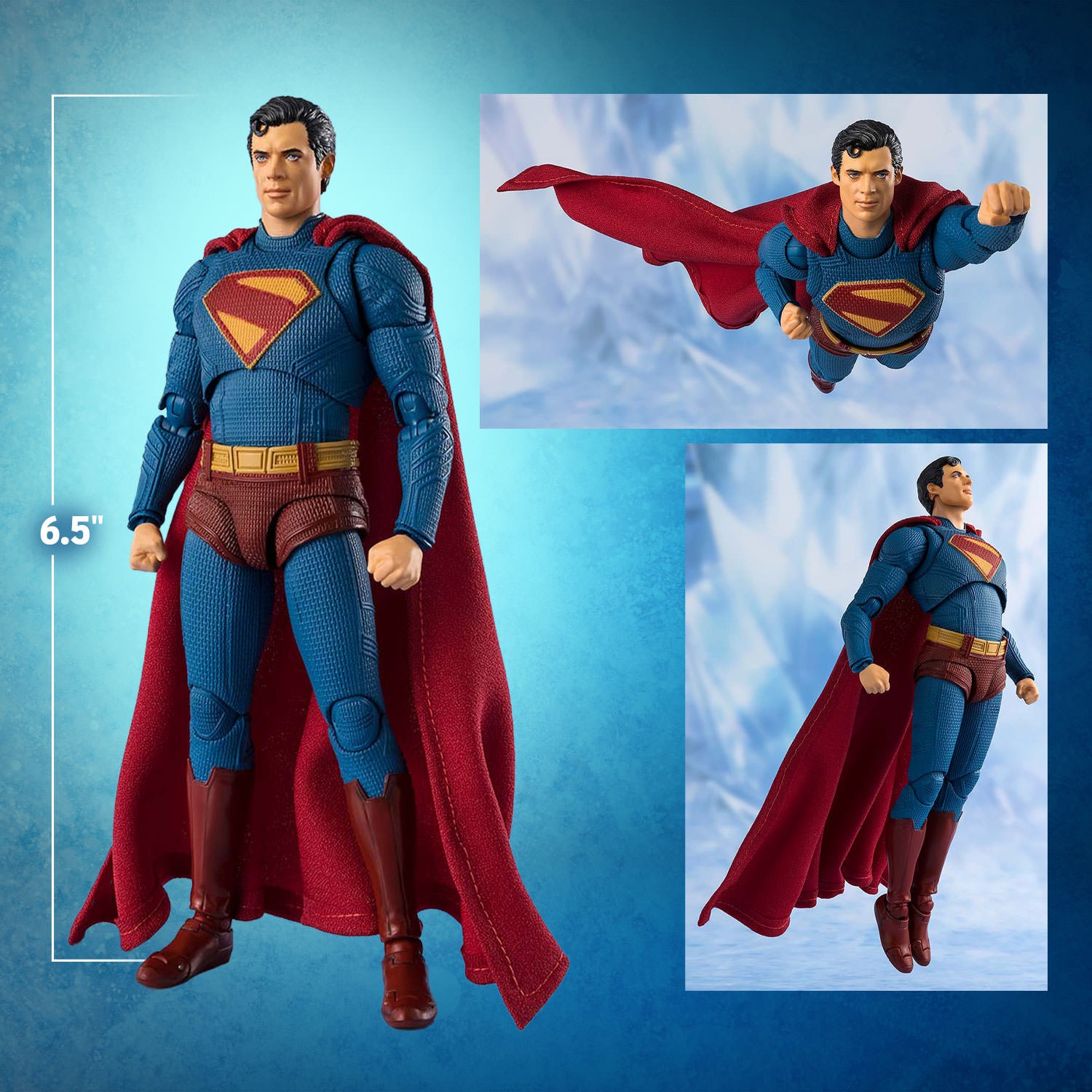 DC Comics Superman Action Figure  (Prototype Shown) View 2