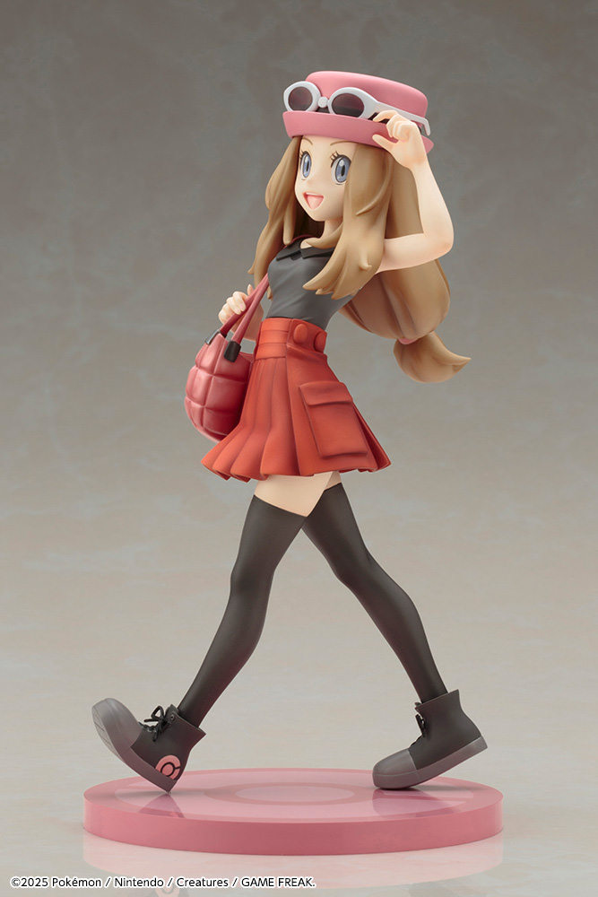 Pokémon Serena with Fennekin Statues  (Prototype Shown) View 9