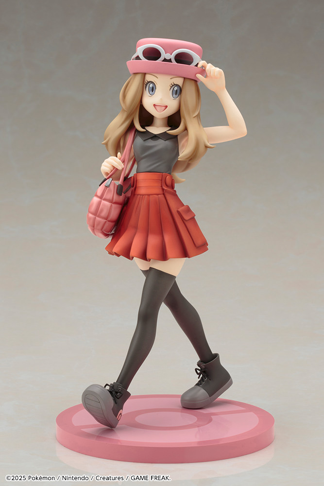Pokémon Serena with Fennekin Statues  (Prototype Shown) View 10
