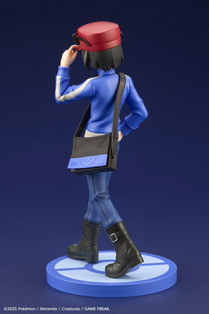 Pokémon Calem with Froakie Statues  (Prototype Shown) View 9