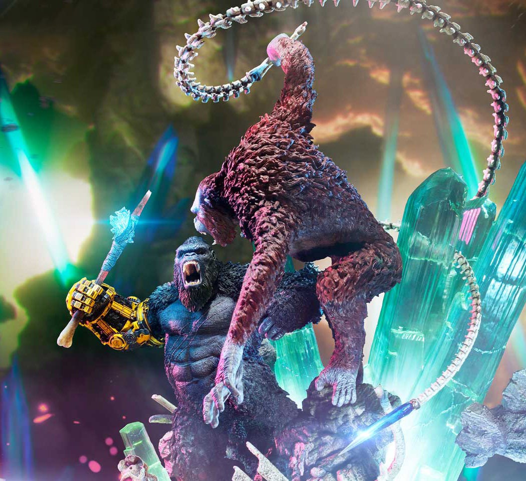 Godzilla vs. Kong Kong vs. Skar King Diorama  (Prototype Shown) View 5