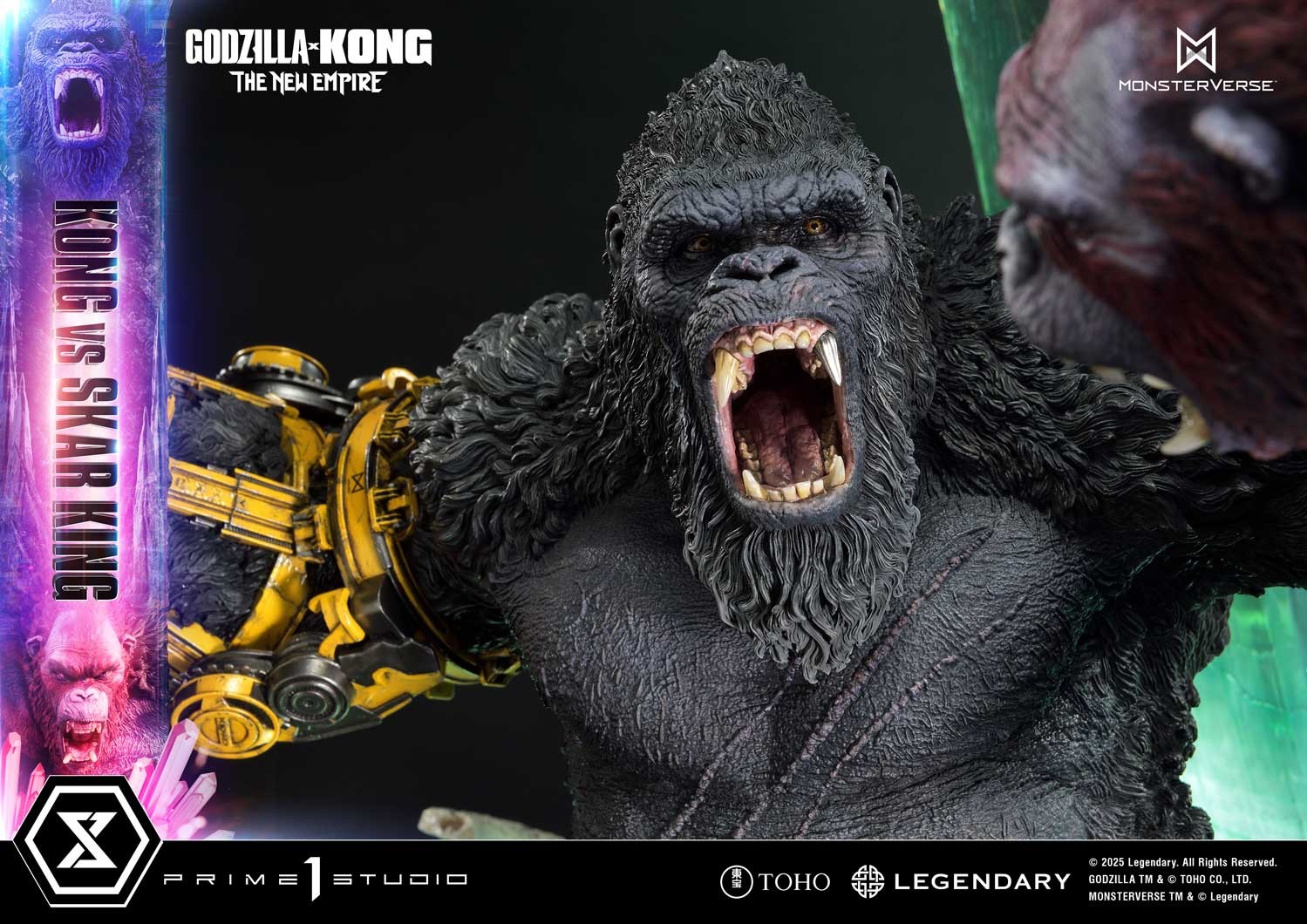 Godzilla vs. Kong Kong vs. Skar King Diorama  (Prototype Shown) View 11