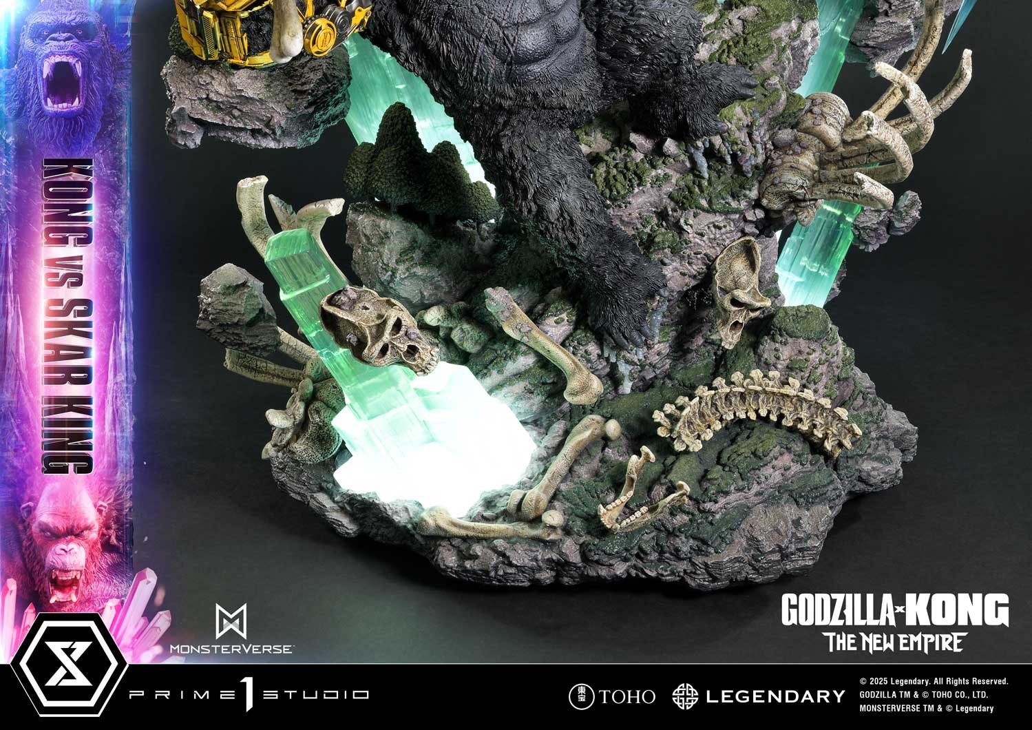 Godzilla vs. Kong Kong vs. Skar King Diorama  (Prototype Shown) View 15