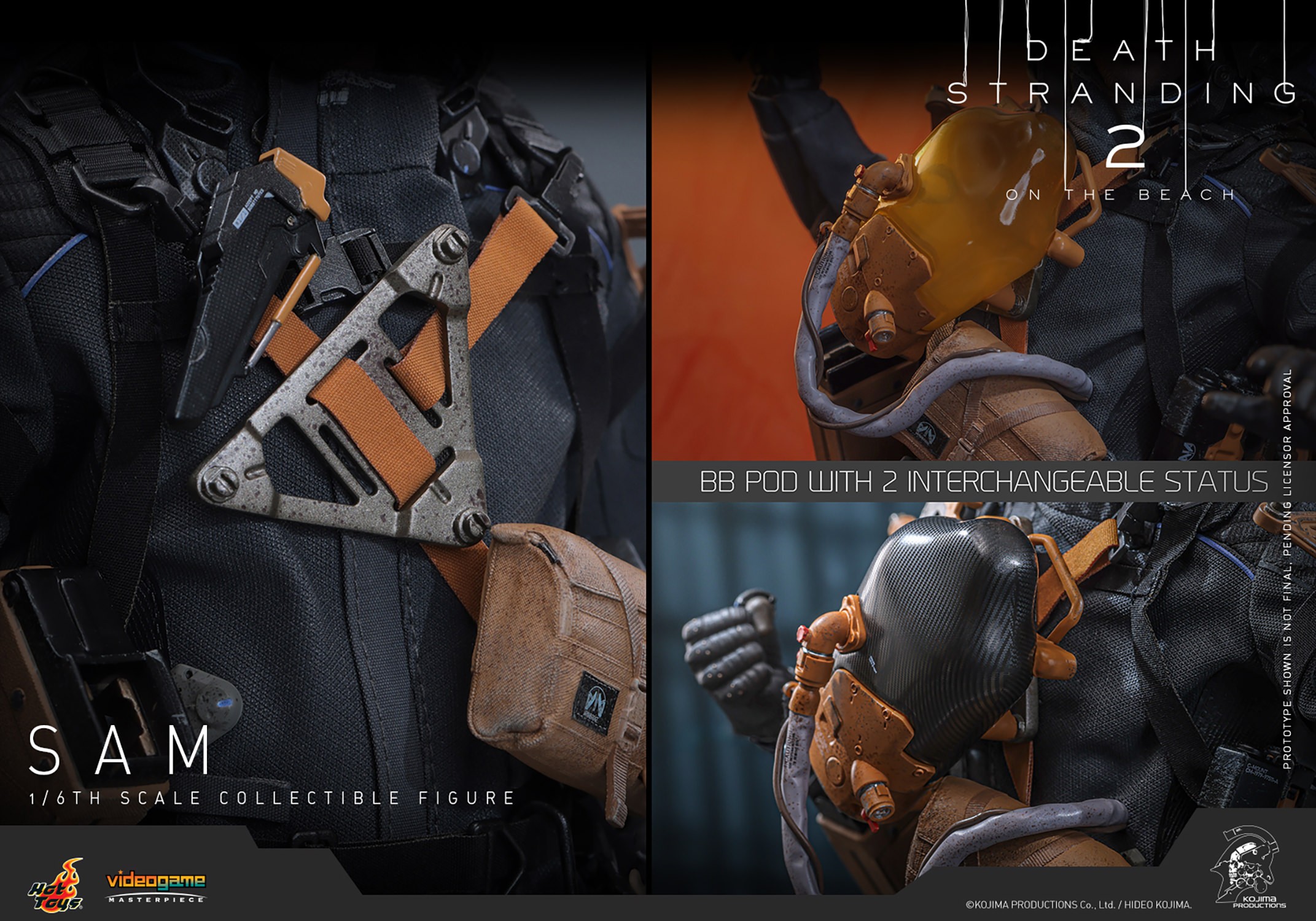 Death Stranding Sam Sixth Scale Figure  Collector Edition (Prototype Shown) View 11