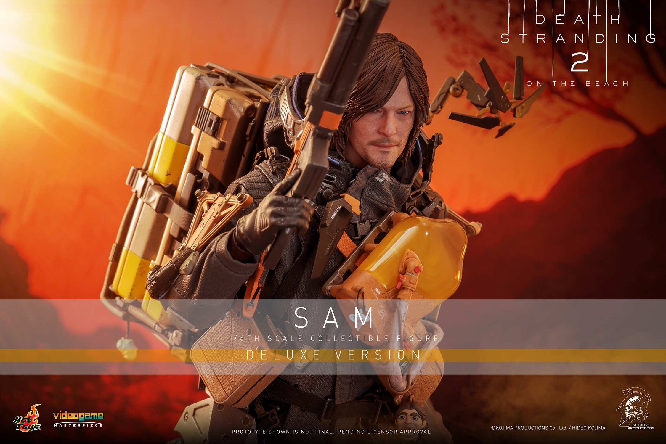 Death Stranding Sam (Deluxe Version) Sixth Scale Figure  (Prototype Shown) View 1