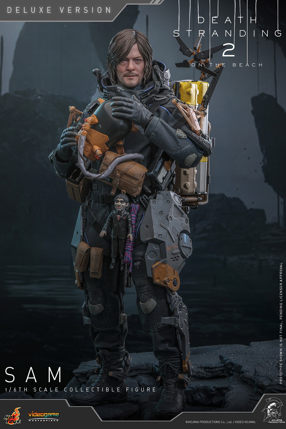Death Stranding Sam (Deluxe Version) Sixth Scale Figure  (Prototype Shown) View 3