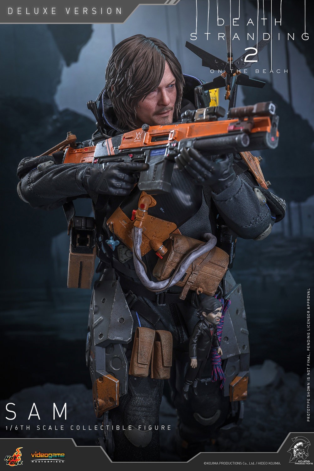 Death Stranding Sam (Deluxe Version) Sixth Scale Figure  (Prototype Shown) View 4