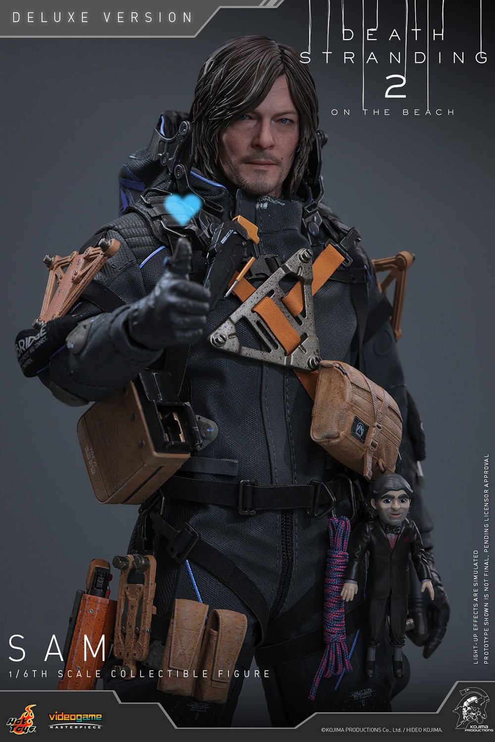 Death Stranding Sam (Deluxe Version) Sixth Scale Figure  (Prototype Shown) View 5