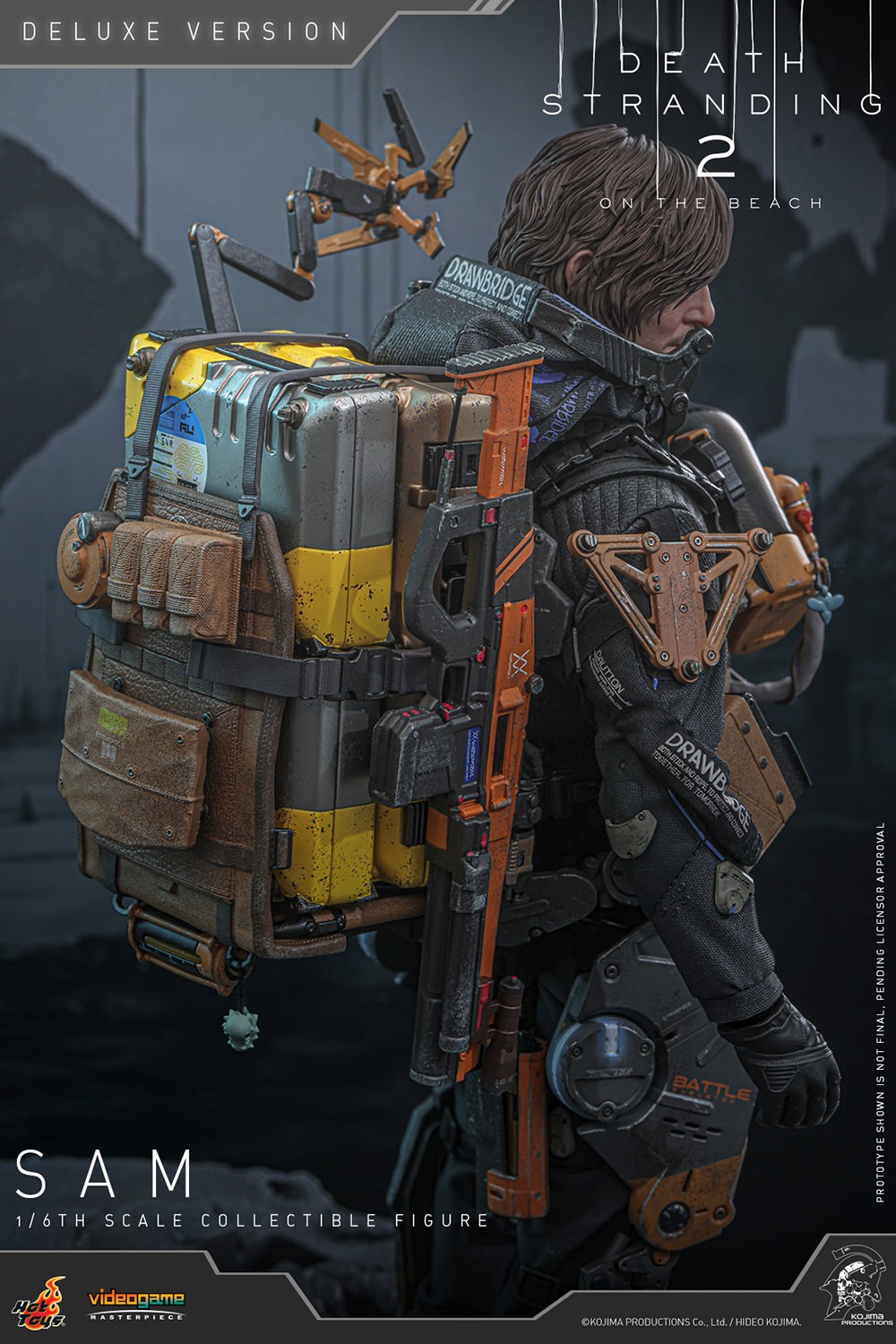 Death Stranding Sam (Deluxe Version) Sixth Scale Figure  (Prototype Shown) View 7