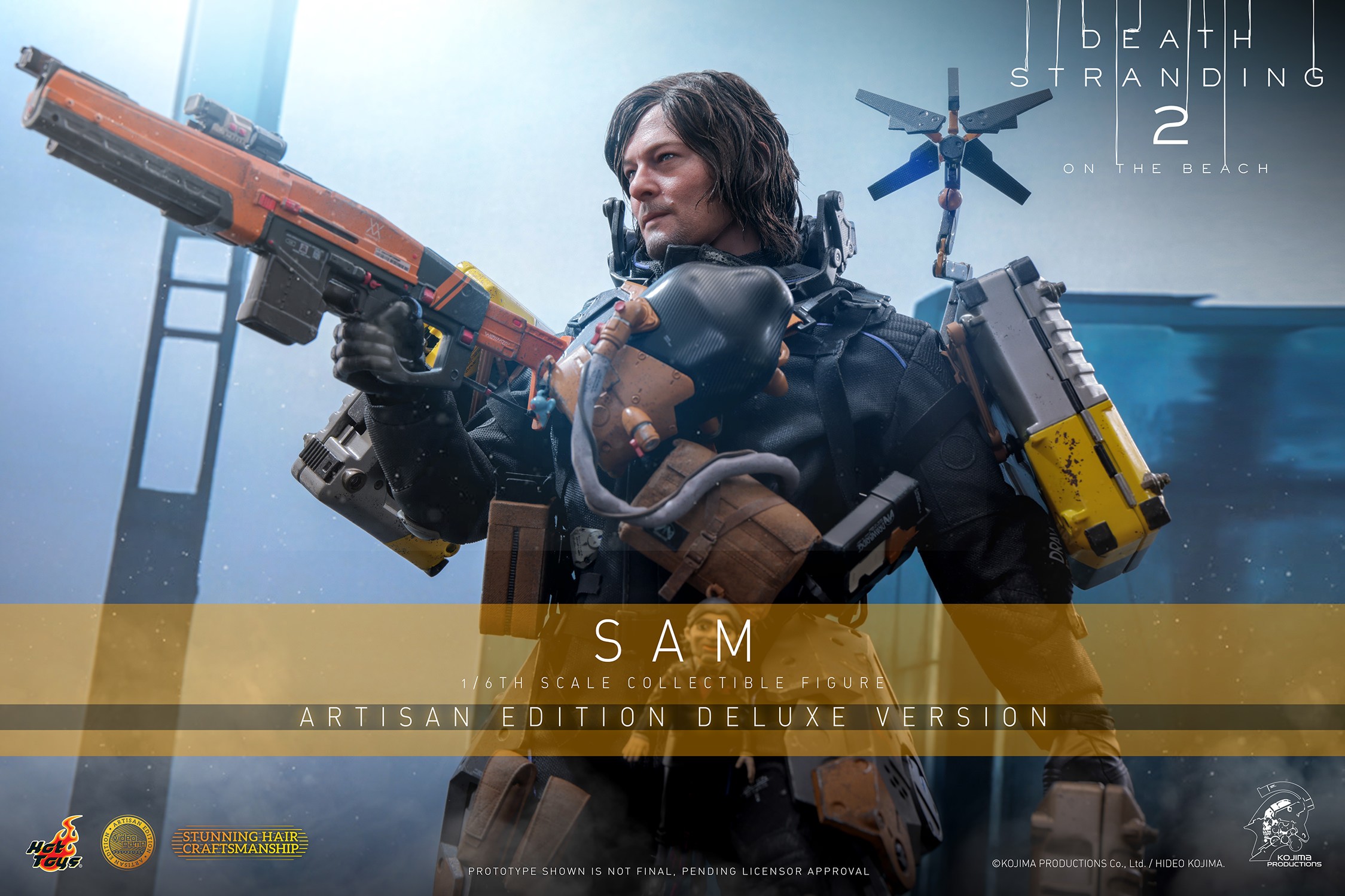 Death Stranding Sam (Artisan Edition Deluxe Version) Sixth Scale Figure  Exclusive Edition (Prototype Shown) View 1