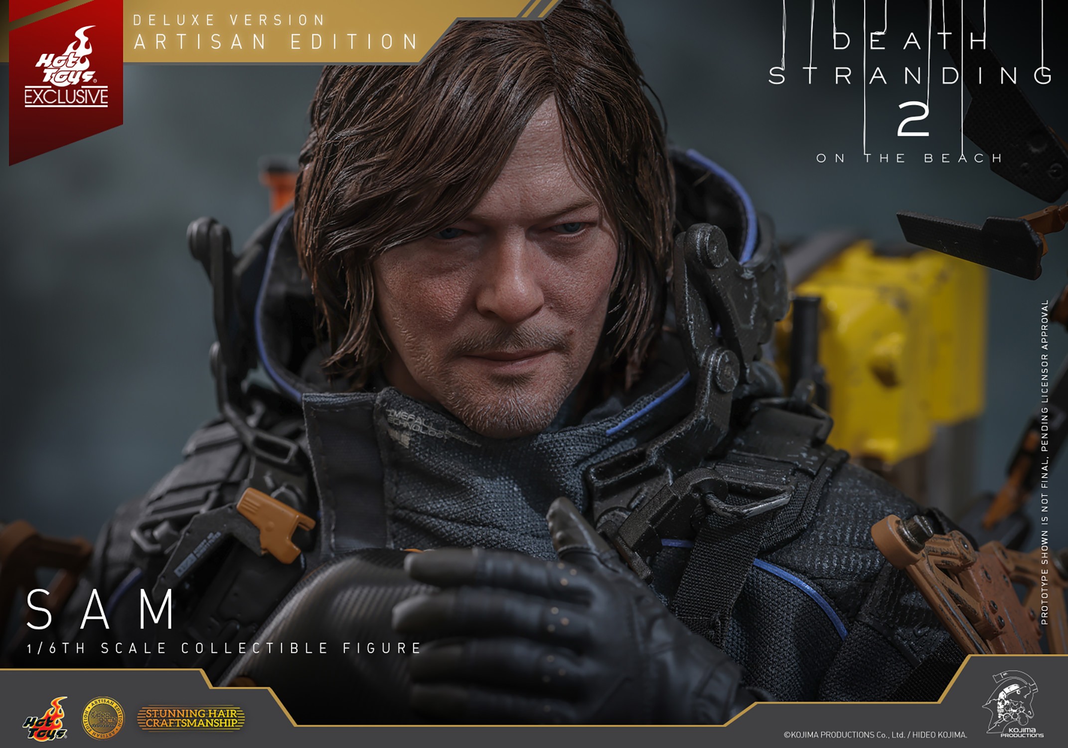Death Stranding Sam (Artisan Edition Deluxe Version) Sixth Scale Figure  Exclusive Edition (Prototype Shown) View 5