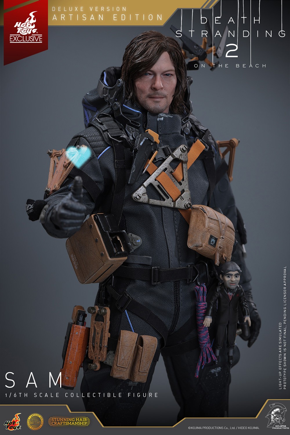 Death Stranding Sam (Artisan Edition Deluxe Version) Sixth Scale Figure  Exclusive Edition (Prototype Shown) View 3