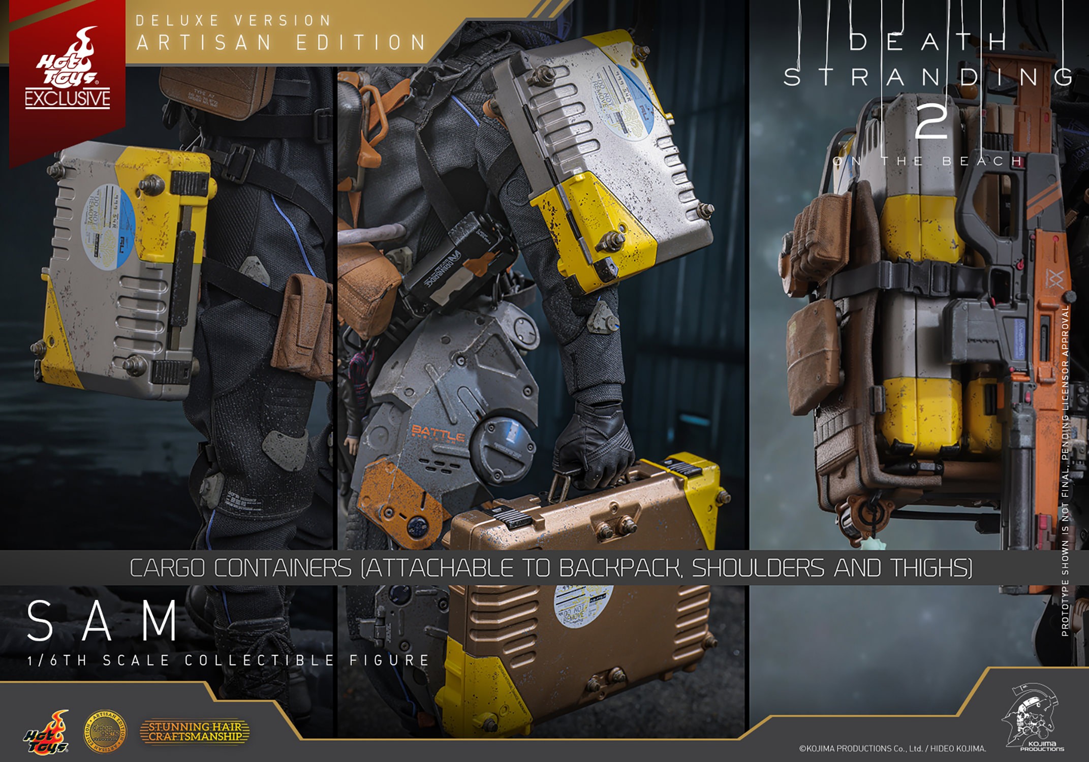 Death Stranding Sam (Artisan Edition Deluxe Version) Sixth Scale Figure  Exclusive Edition (Prototype Shown) View 8