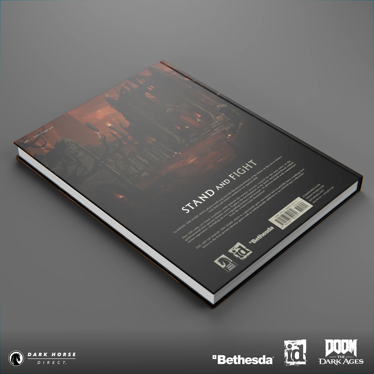Doom The Art of Doom: The Dark Ages Book  (Prototype Shown) View 3
