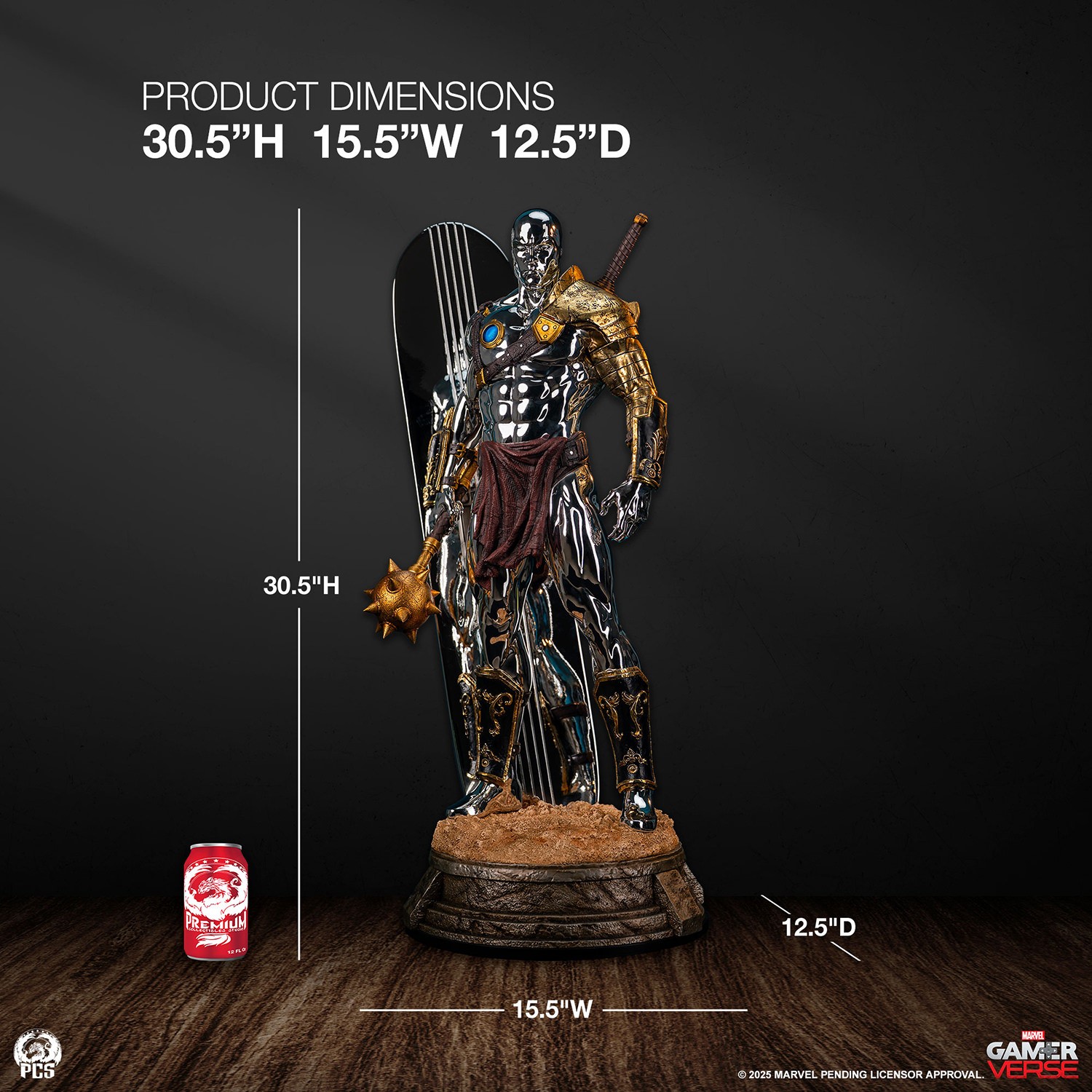 Marvel Silver Surfer 1:3 Scale Statue  (Prototype Shown) View 2