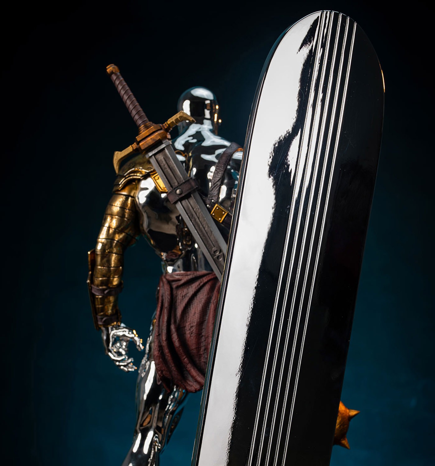 SSUR メタルフィギュア　ニューヨーク Marvel Snap Gamerverse Silver Surfer (Deluxe Edition) 1/3
