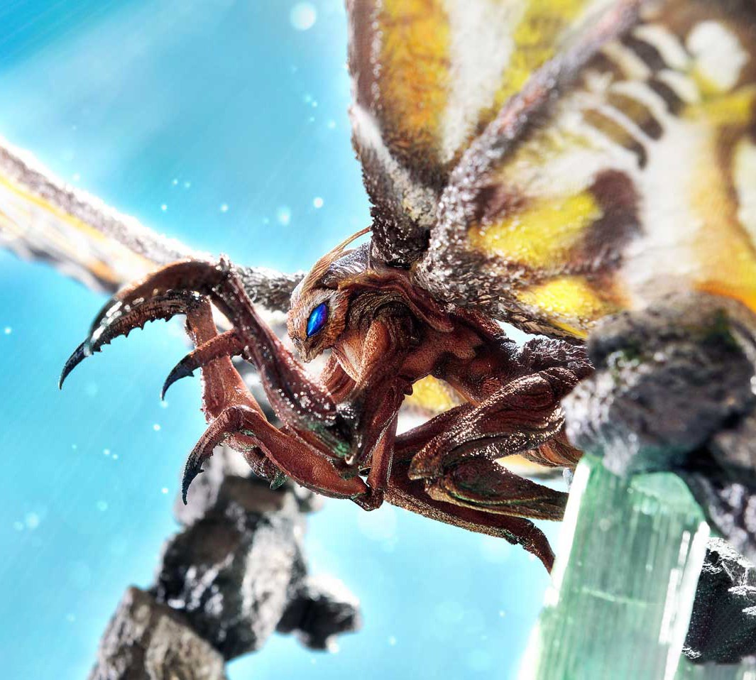 Godzilla vs. Kong Mothra Diorama  (Prototype Shown) View 3