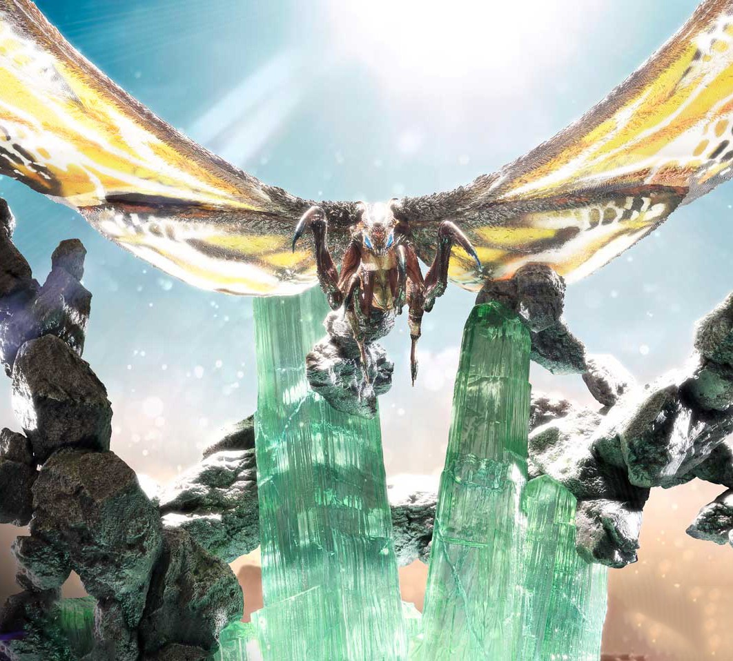 Godzilla vs. Kong Mothra Diorama  (Prototype Shown) View 5