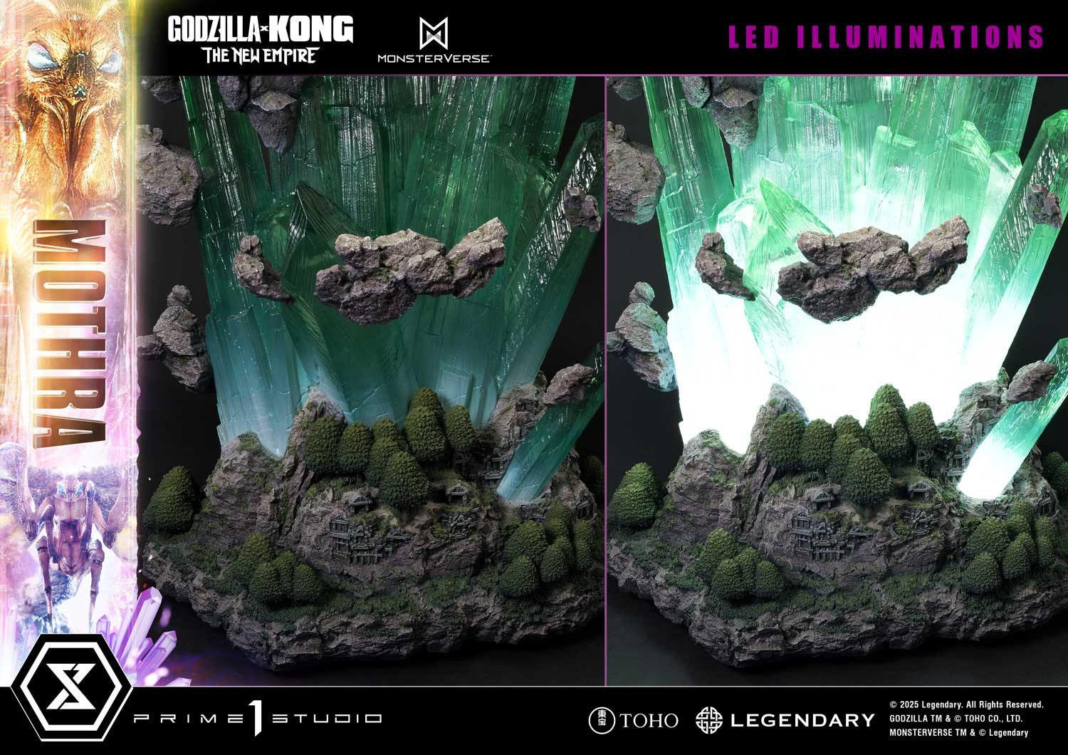 Godzilla vs. Kong Mothra Diorama  (Prototype Shown) View 6