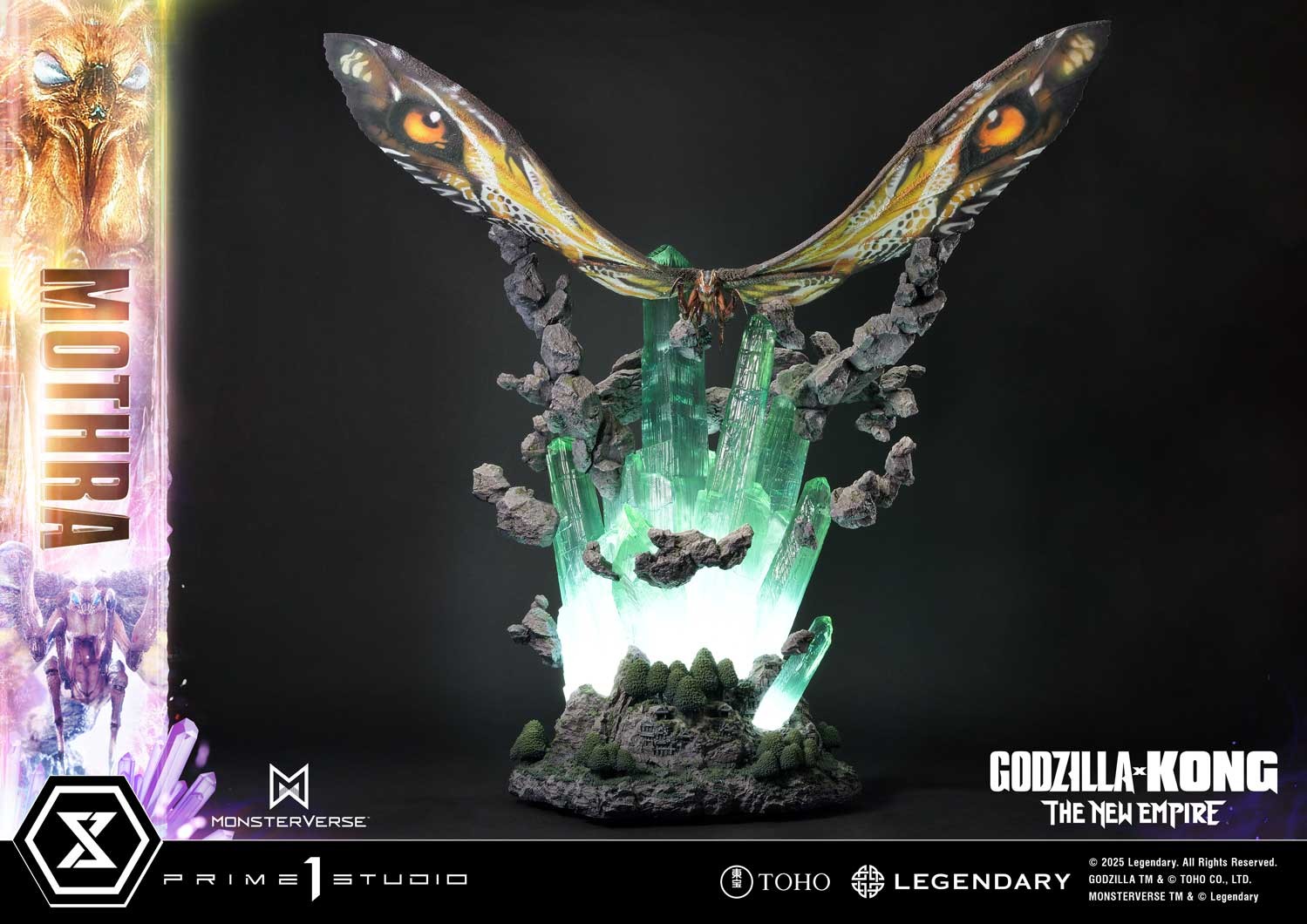 Godzilla vs. Kong Mothra Diorama  (Prototype Shown) View 7