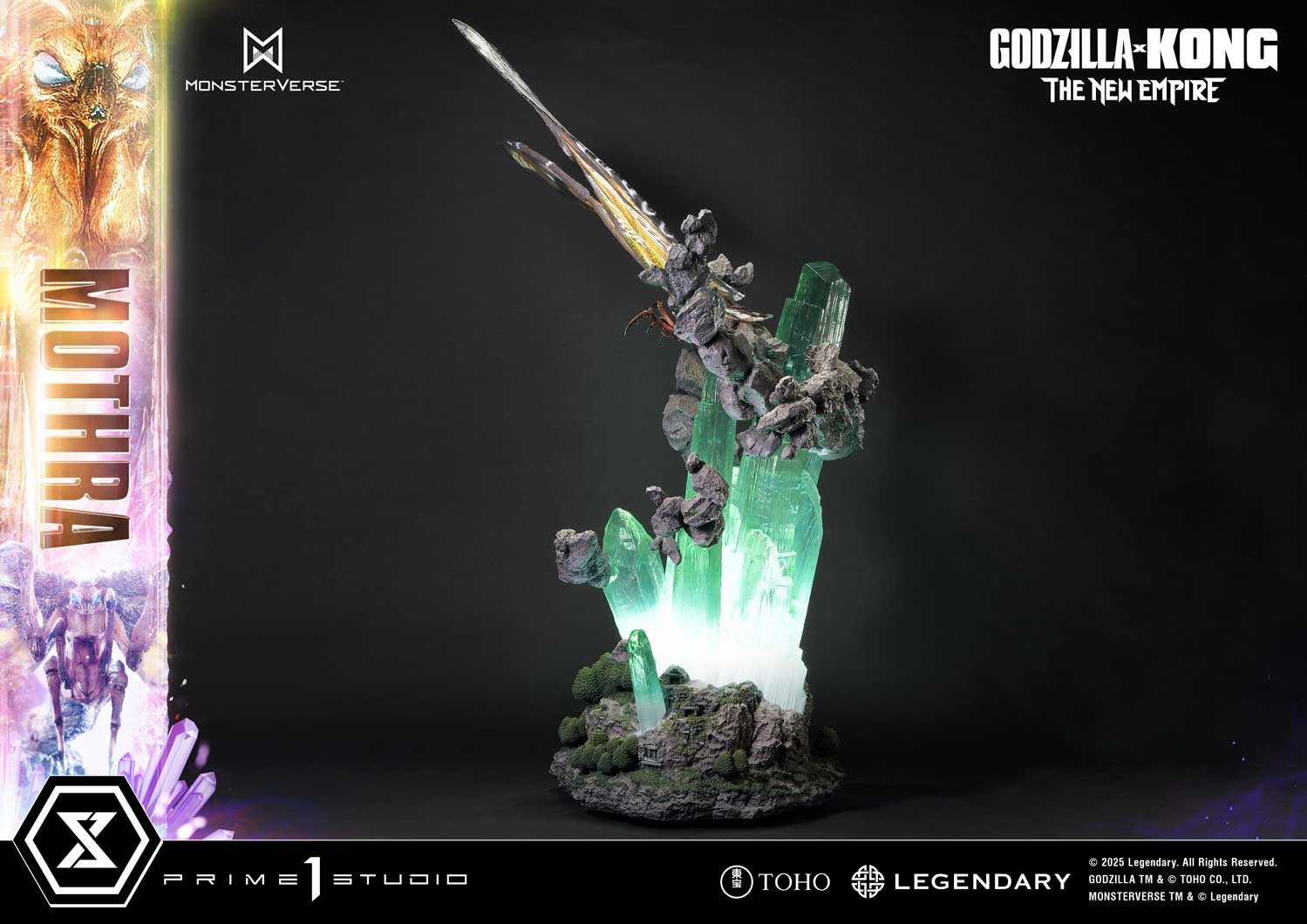 Godzilla vs. Kong Mothra Diorama  (Prototype Shown) View 11