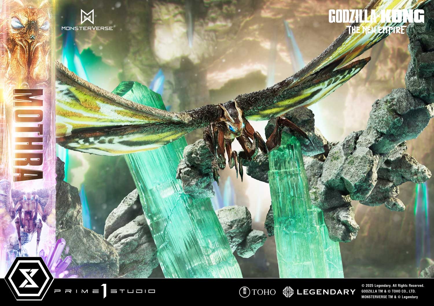 Godzilla vs. Kong Mothra Diorama  (Prototype Shown) View 14