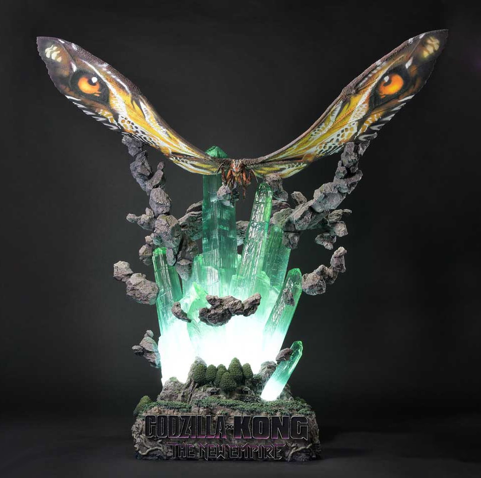 Godzilla vs. Kong Mothra (Bonus Version) Diorama  (Prototype Shown) View 4