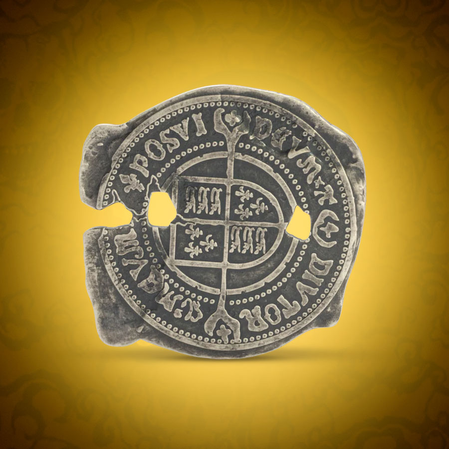 The Goonies Spanish Doubloon Silver Collectible  (Prototype Shown) View 1