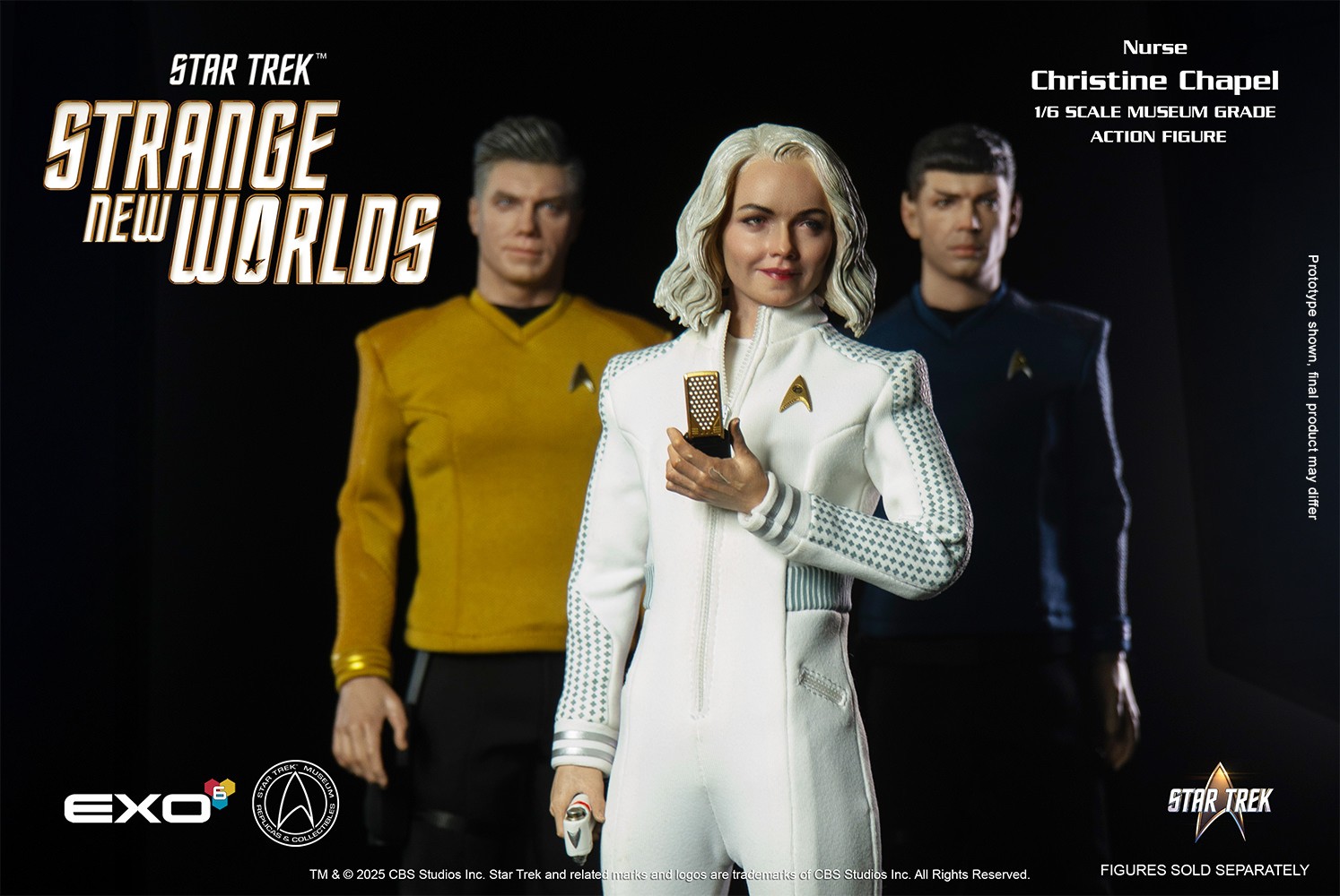 Star Trek Nurse Christine Chapel Sixth Scale Figure  (Prototype Shown) View 9