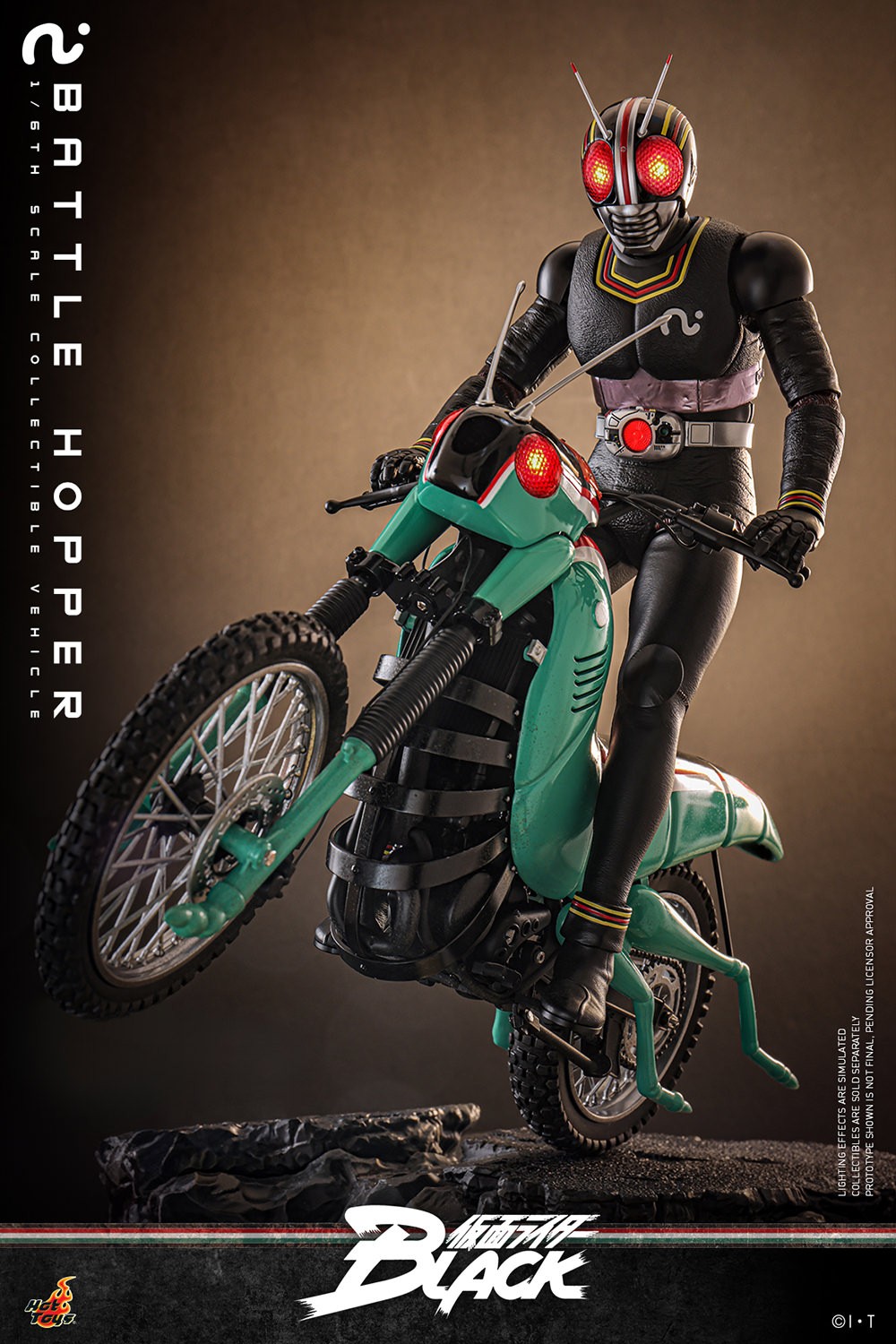Kamen Rider Battle Hopper Sixth Scale Figure Accessory  (Prototype Shown) View 8