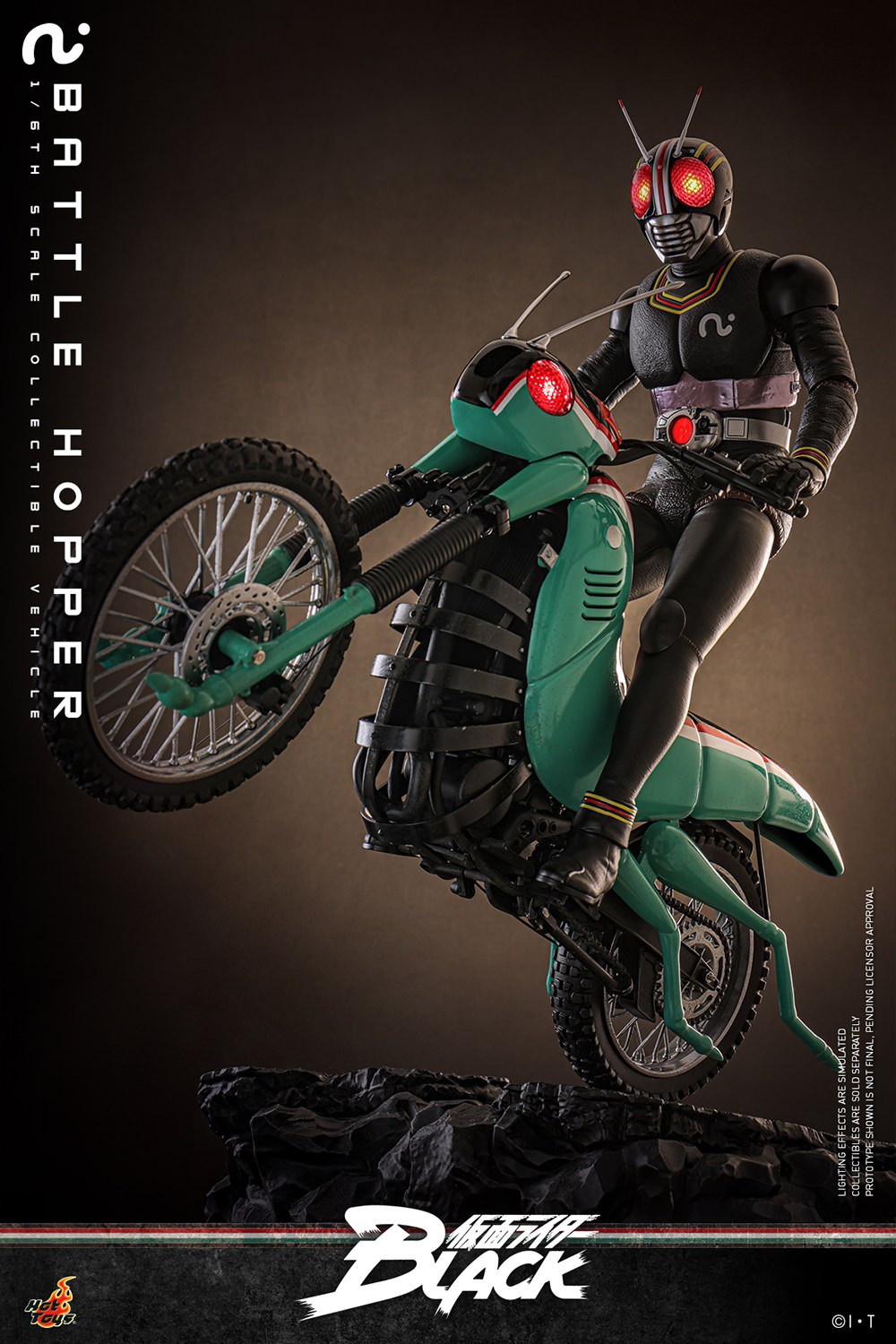 Kamen Rider Battle Hopper Sixth Scale Figure Accessory  (Prototype Shown) View 9