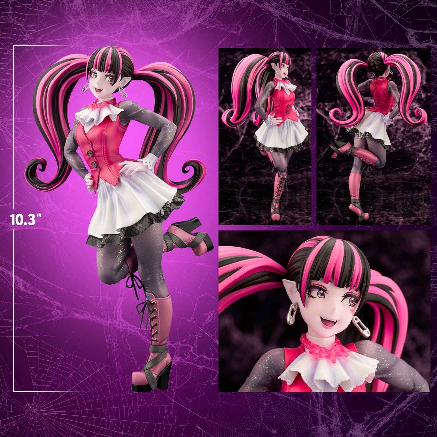 Monster High Draculaura™ Bishoujo Statues  (Prototype Shown) View 2