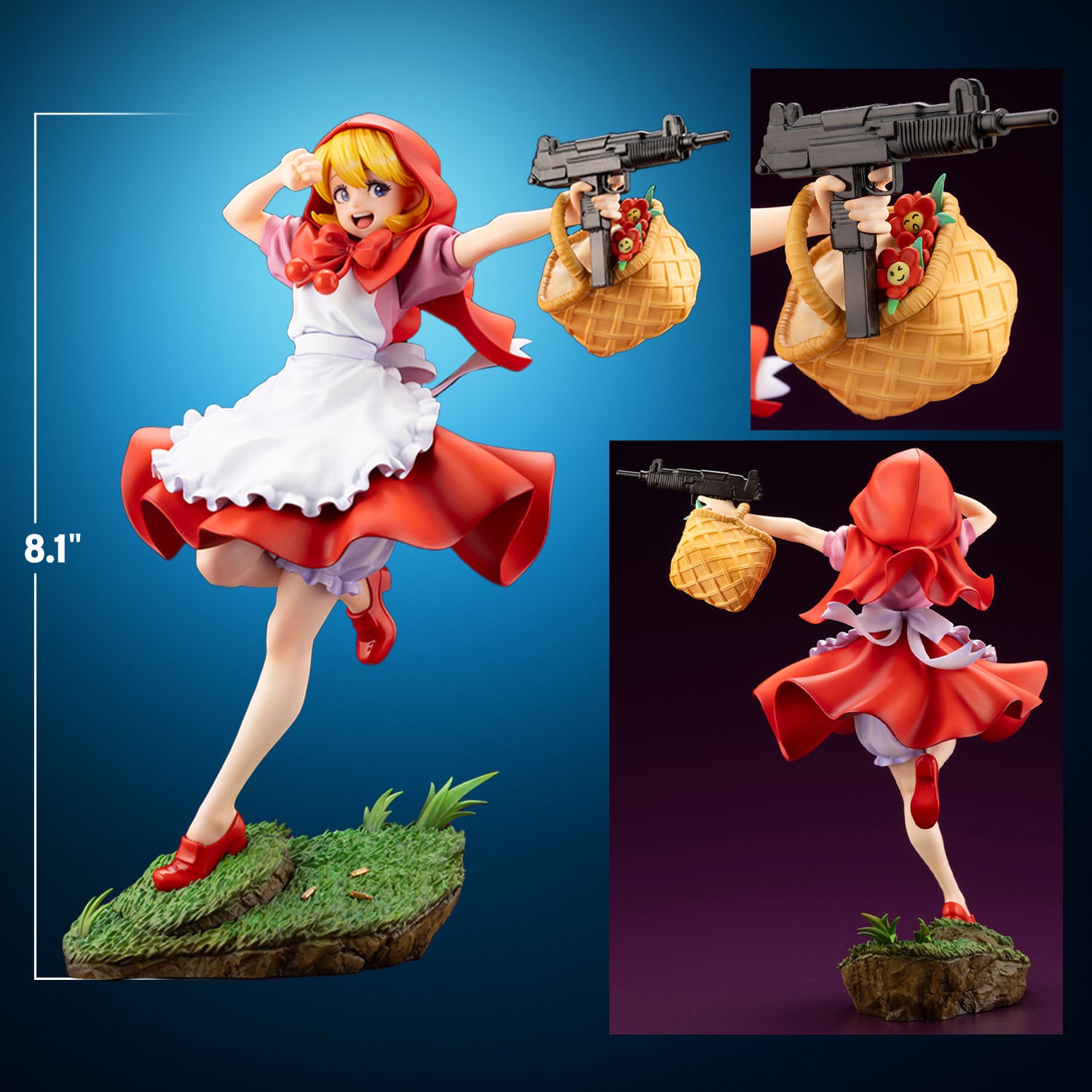 Darkstalkers B.B. Hood Bishoujo Collectible Statue  (Prototype Shown) View 2
