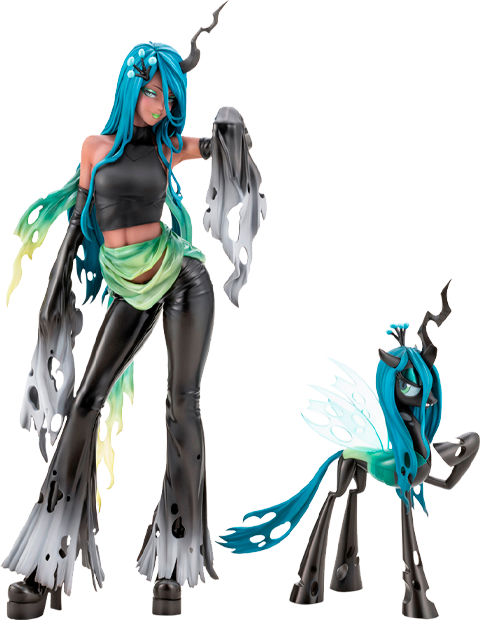 My Little Pony Queen Chrysalis Bishoujo Statues  (Prototype Shown) View 17