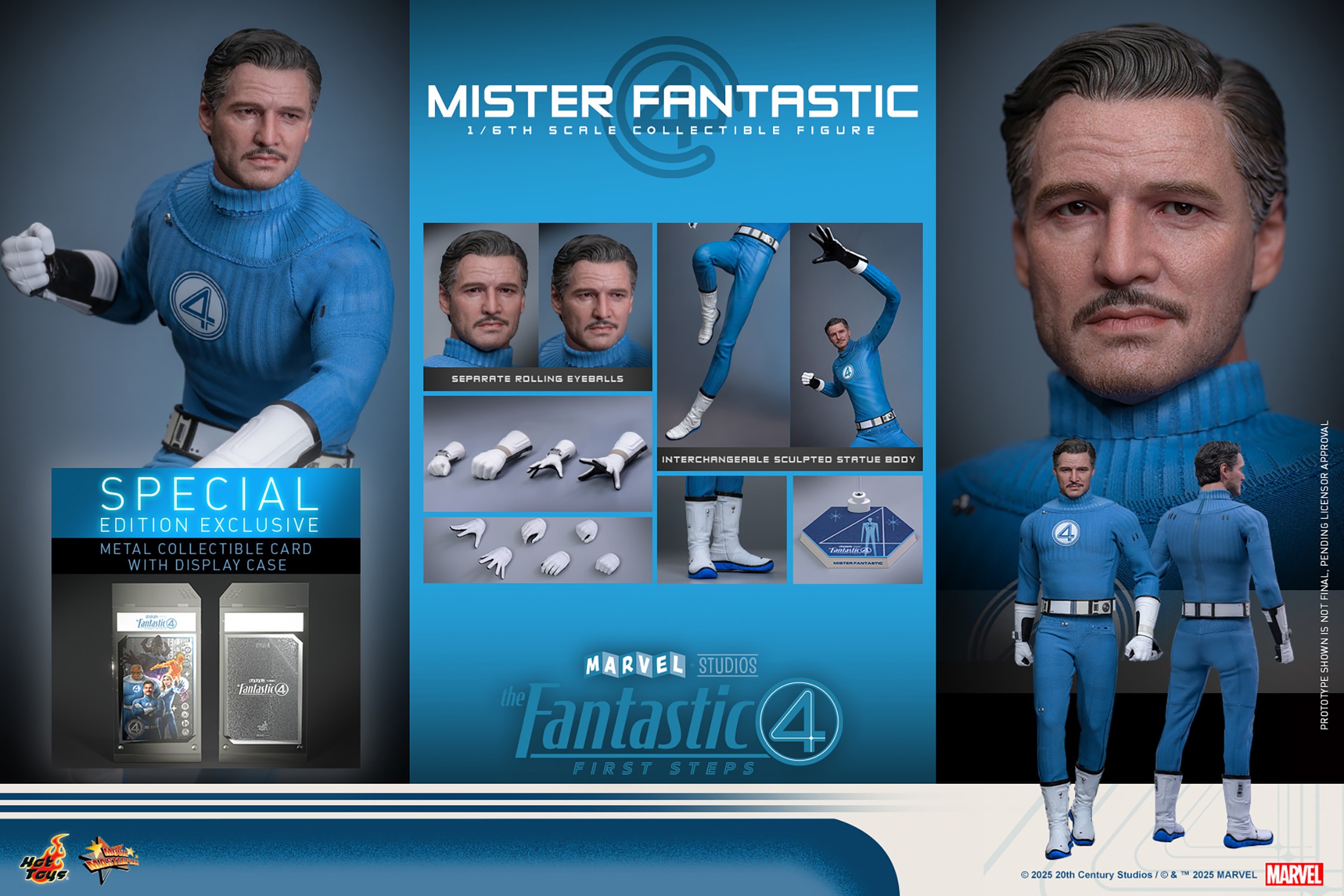 Marvel Mister Fantastic (Special Edition) Sixth Scale Figure  Exclusive Edition (Prototype Shown) View 16