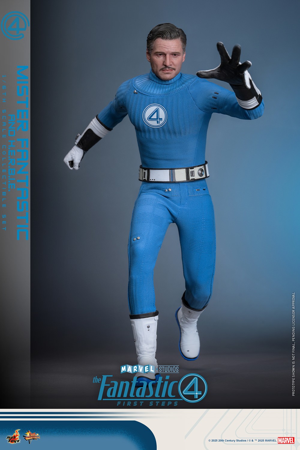 Marvel Mister Fantastic and H.E.R.B.I.E. (Special Edition) Sixth Scale Figure Set  Exclusive Edition (Prototype Shown) View 9
