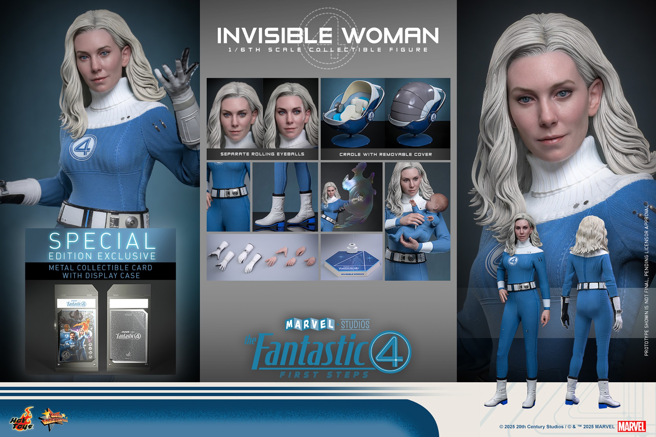 Invisible Woman (Special Edition) Sixth Scale Figure by Hot