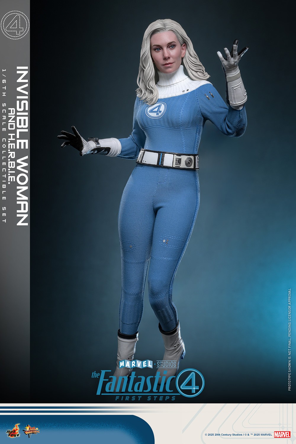 Marvel Invisible Woman and H.E.R.B.I.E. Sixth Scale Figure  (Prototype Shown) View 6